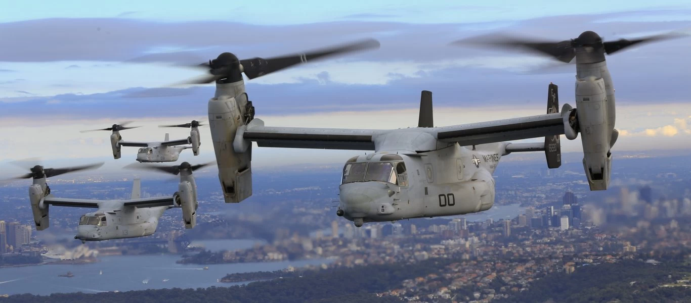 MV-22B: Το «άγνωστο» όπλο των Osprey των Πεζοναυτών - Ποιο είναι